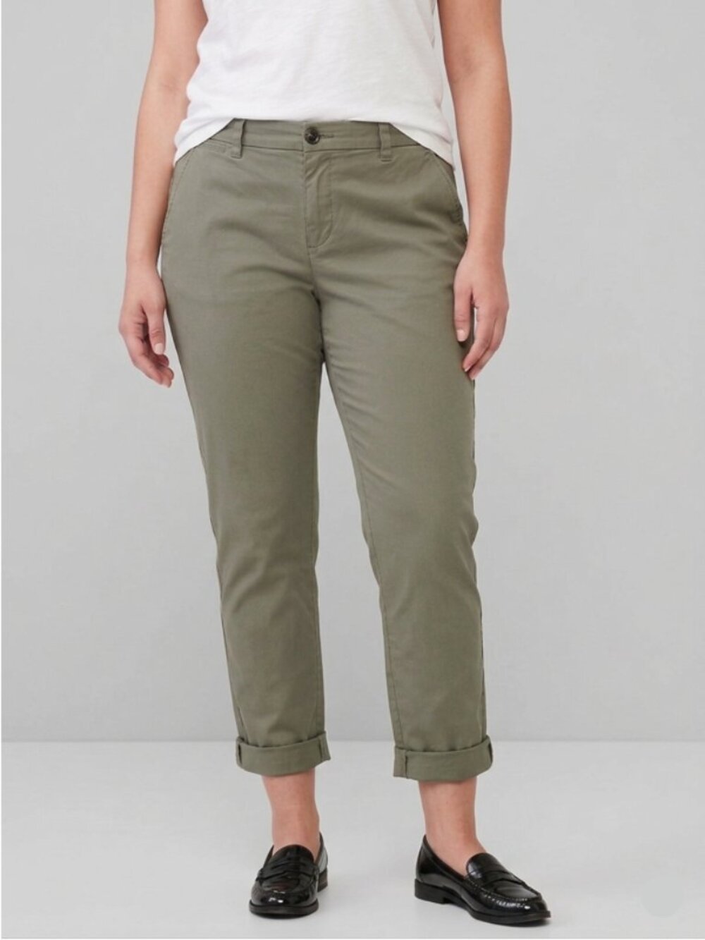 GAP Broken-In Khakis Straight Leg Chino Pants 10 (New)